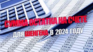 Финансовые документы для получения шенгенской визы в 2024