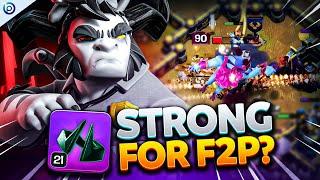 Is DARK CROWN Usable when NON-MAXED?! RC CHARGE Mass Dragons Attacks Clash of Clans