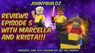 JonnyBuildz...Reviews Lego Masters Season 5, Episode 5 with Marcella and Krista!!!