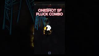 ONESHOT SF PLUCK COMBO #yba #roblox #trending #shorts #tiktok #viralvideo #viralshorts #jjba