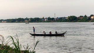 Life by the river, evening view