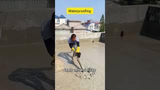 Waterproof Your Roof: Fiberglass Mesh Method #shorts #shortvideo