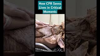 How CPR Saves Lives in Critical Moments #knowledge #heartanatomy