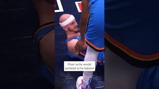 His teammate made him pretend to be injured! #shorts #nba #pacers #thunder