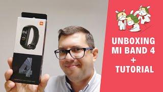 Unboxing Xiaomi Mi Band 4 en español + Tutorial cómo configurarla al idioma español