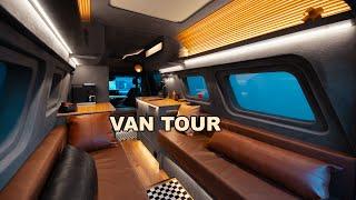 Stealth and Beauty Rolled into This Van Tour
