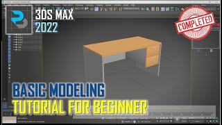 3Ds Max 2022 Editable Poly Modeling Tutorial For Beginner [COMPLETE]