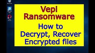 Vepi virus (ransomware). How to decrypt .Vepi files. Vepi File Recovery Guide.