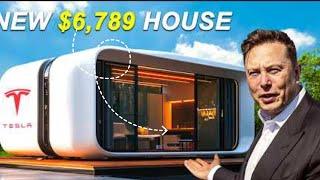 IT HAPPENED! Elon Musk Confirms 2025 Tesla Tiny Home FINALLY HERE.