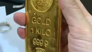 GOLD BAR 1KG ~ 24k 999.9 Karats | Jewels Luxury Vlogs Channel