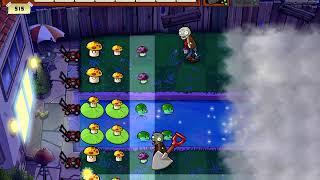 Plants vs. Zombies HD: Adventure: Fog - Level 1