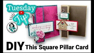 This Square Pillar Card Is One You’ll Make Again And Again