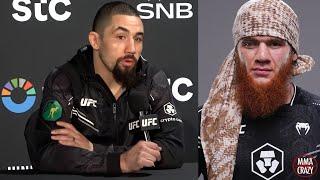 Robert Whittaker on Shara Magomedov future fight "Earn your shot"