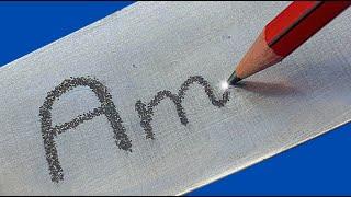 THIS Simple Method to Draw on Metal Will Amaze You!Amazing Smart