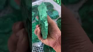 Malachite. Very beautiful pattern!#crystals #crystalshop #crystalsdotcom #crystalgems