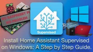 How to Install Home Assistant Supervised on Windows to use with USB SkyConnect, Conbee II or SONOFF