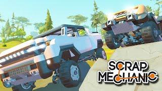 БИТВА ДЖИПОВ от ЛУЧШИХ из ЛУЧШИХ! | SCRAP MECHANIC