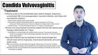 Candida vulvovaginitis for family practice and OBGYN