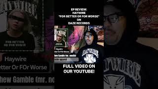 Haywire - "For Better or For Worse" | Boston Hardcore Bringing the Heat!
