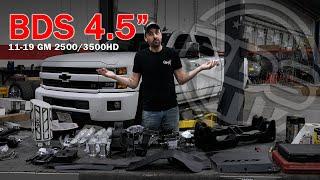 11-19 Silverado/Sierra 2500 & 3500HD BDS 4.5" Lift Kit | Overview and Install