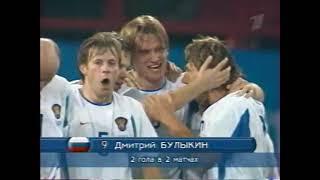 120. Отборочный матч чемпионата Европы 2003 год Россия-Швейцария (фрагменты матча)