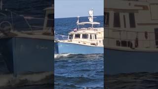 Gorgeous Fishing Boat Heads Through The Manasquan Inlet