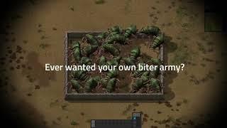 [Factorio 1.1 Mod] Biomass Biters - Trailer