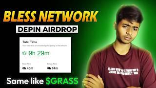 YOU ARE SUPER EARLY | Bless Network Node Run Depin Airdrop Detail Video Guide!