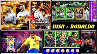 OMG Epic Cristiano Ronaldo & MSN Trio  Master League, New Epics & Manager Packs | eFootball 2025