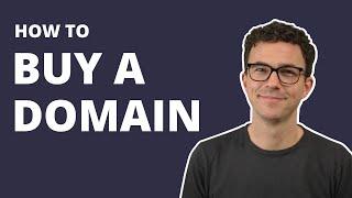 How To Buy A Domain (Step by Step Domain Name Registration Process)