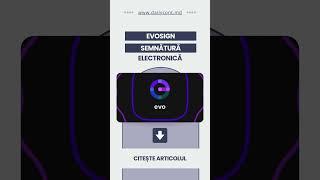 EVOSign:  Semnătură electronică avansată pe telefon #Shorts