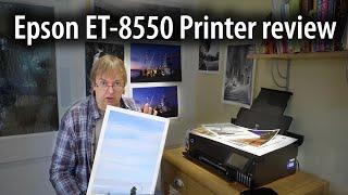 Epson ET 8550 printer review. Functionality, features and print quality of the 13" A3+ EcoTank model