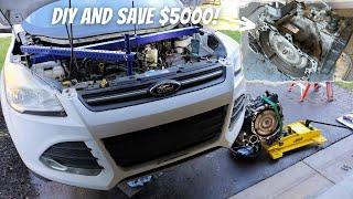 How to Remove Ford Escape 6F35 Transmission (Every Step in the Description!)