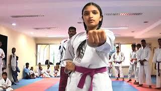 Judo karate training for Self Defense to Girl Child Practice Video