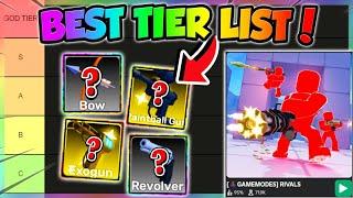 BEST TIER LIST for RIVALS UPDATE 5!! (Roblox)