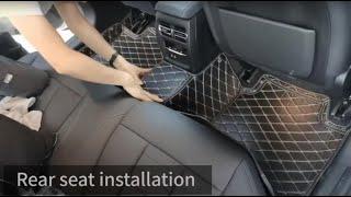 Car Floor Mats Fit 95% Custom Style Luxury Leather All Weather Protection Floor Underlayment