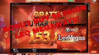 LeoVegas Megaways AWESOME bonus buy session!!