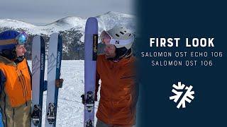 2023-2024 Salomon QST Echo 106 and QST 106 First Look | Powder7