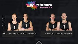 Winners Beach Volleyball. Men. D. Zakharchenko/V. Maksymovych- M. Horobets/ O. Haidarenko 23.11.2024