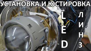 LED линзы (установка в обычную фару)