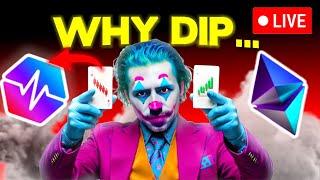 CRYPTO MORNING REVIEW || WHY DIP?