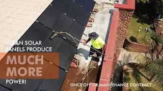 Sinetech Solar Panel Cleaning Video