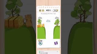 Brain test Weekly Challenge Week 3 No jumping this time Tom Walkthrough Solution