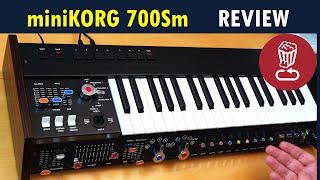 miniKORG 700Sm and a synth trick you might want to try // review and tutorial for 700FS too