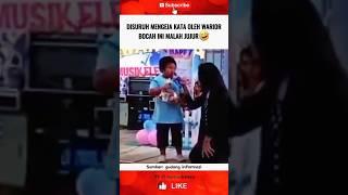 KETIKA BOCAH DISURUH MAJU OLEH WARIOR #shortvideo #trending #fyp