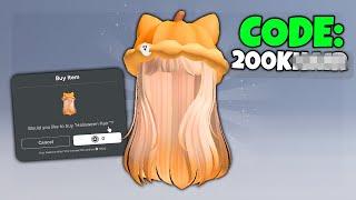 CODES THAT GIVE YOU FREE HAIR ROBLOX (HALLOWEEN)