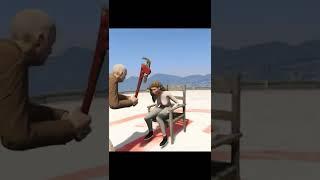 GTA V MICHAEL SAVING HIS GIRLFRIEND FROM DUGGAN BOSS #Shorts | Rangbaaz Gamer