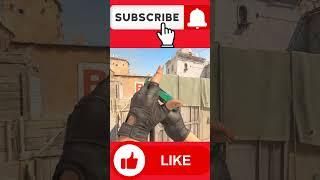 HOW TO PUSH B ON DUST 2 WITH GLOCK #csgo #faceit #shorts  #counterstrike #gaming