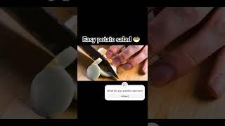 Grandmother secret recipe : Easy Potato salad  #thekone990 #food #shorts