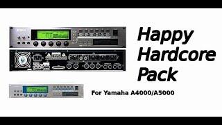 Happy Hardcore Pack for Yamaha A4000 and A5000 Samplers. Sound demo.